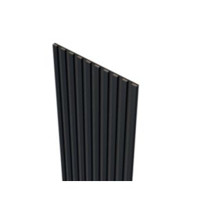 Lamele na czarnym filcu 26,5 x 275 cm Mebano PRO czarny mat 2 szt.