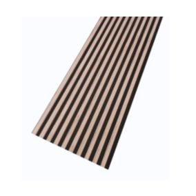 Lamele na czarnym filcu 26,5 x 275 cm Mebano PRO dąb sanremo jasny 2 szt.