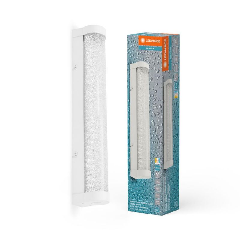 Lampa Łazienkowa Ledvance LED Kinkiet Ściemnialny 9W 900lm CCT Biały IP44 40cm 1 szt.