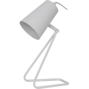 Lampa biurkowa 1 x E14 biała