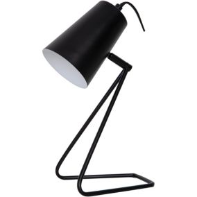 Lampa biurkowa 1 x E14 czarna