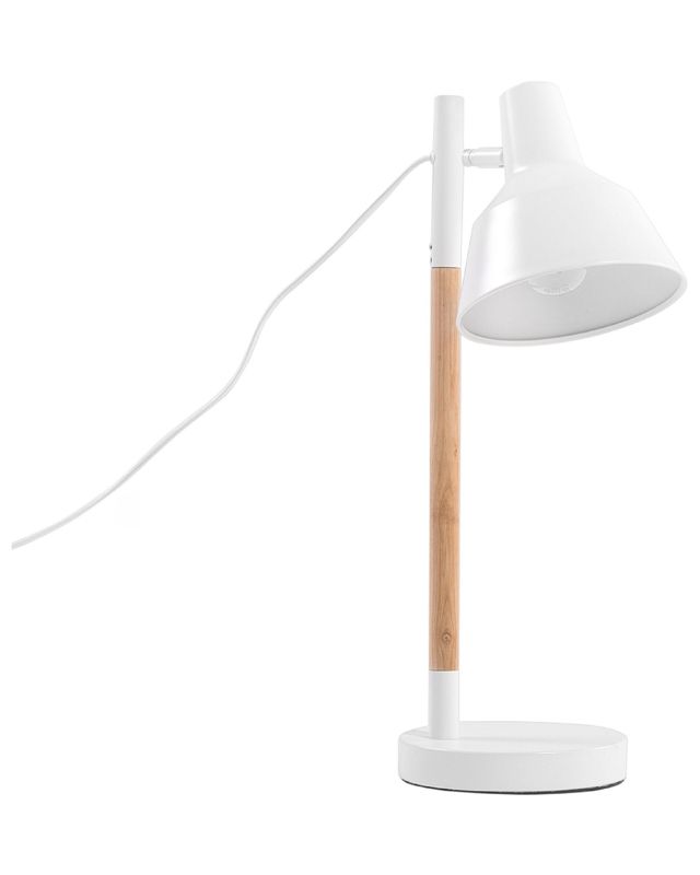 Lampa biurkowa Aldan Regulowana Metal Biały 1 szt.