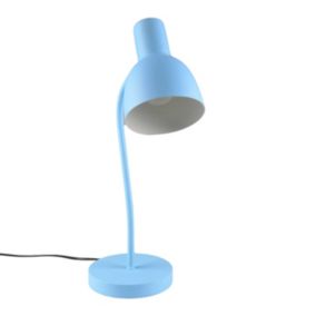 Lampa biurkowa Goldlux Mimi 1-punktowa E27 niebieska