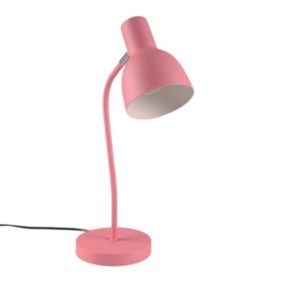 Lampa biurkowa Goldlux Mimi 1-punktowa E27 różowa