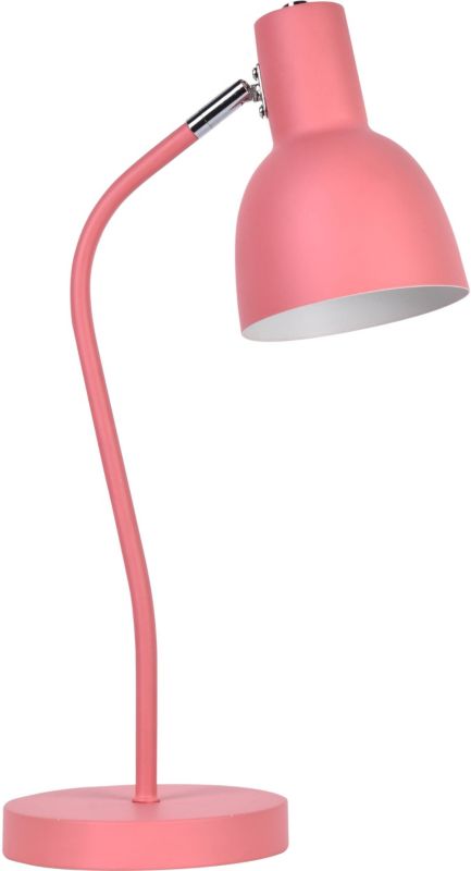 Lampa biurkowa Goldlux Mimi 1-punktowa E27 różowa