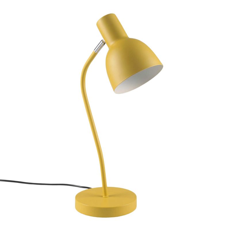Lampa biurkowa Goldlux Mimi 1-punktowa E27 żółta