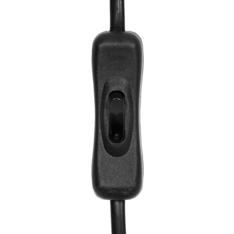 Lampa biurkowa GoodHome Narajo 1-punktowa E27 czarna