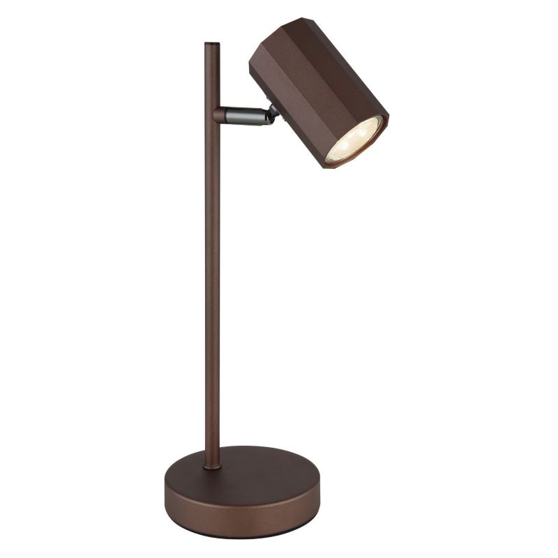 Lampa biurkowa JAMES 57919T brązowy mat Globo 1 szt.