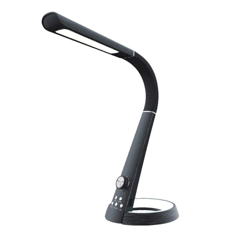 Lampa biurkowa Kaja Berkane czarna LED 8W 3000K-6300K 790lm  IP20 wym: 42 x 34 x 18 cm tworzywo sztuczne - 1 szt.