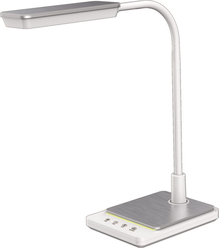 Lampa biurkowa Kaja Ika biała LED 8W 3000K-6000K 700lm  IP20 wym: 40 x 14 x 37 cm tworzywo sztuczne - 1 szt.