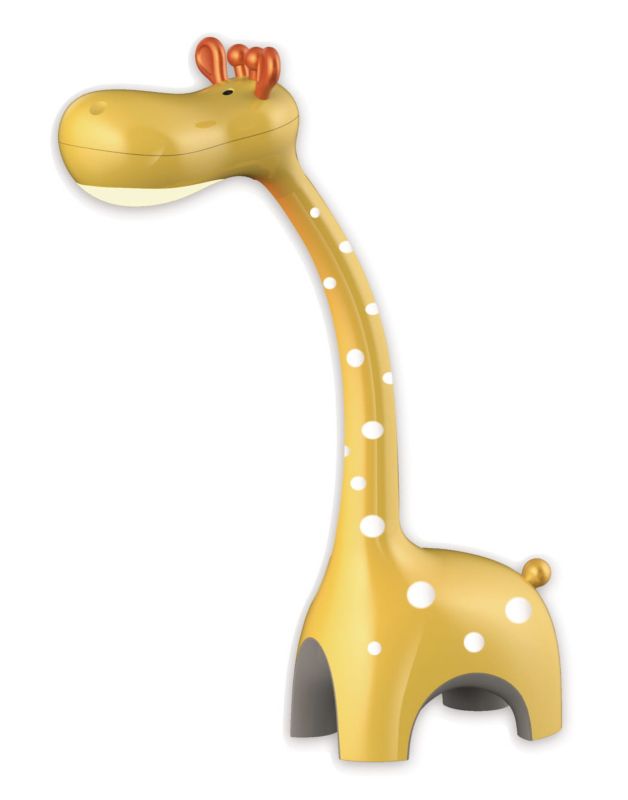 Lampa biurkowa Kaja Żyrafa żółta LED 6W 3000K-6000K 530lm  IP20 wym: 39 x 15 x 9 cm tworzywo sztuczne - 1 szt.