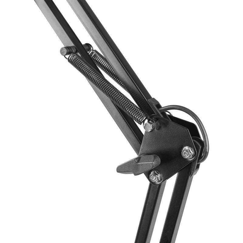 Lampa biurkowa kreślarska LED MasterLED Aleda 7W 3000-6000K z regulacją barwy i jasności czarna 1 szt.