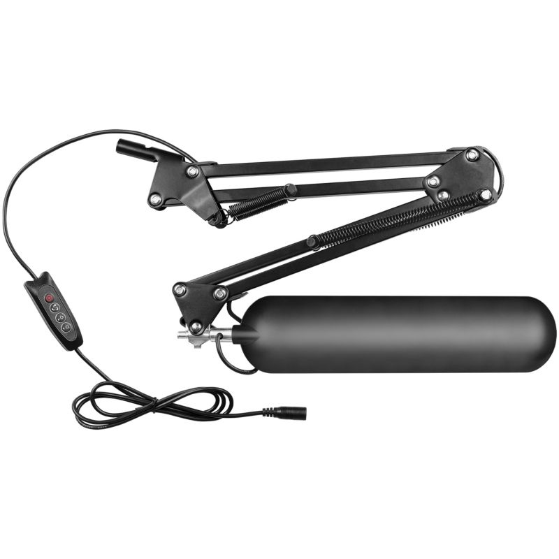 Lampa biurkowa kreślarska LED MasterLED Aleda 7W 3000-6000K z regulacją barwy i jasności czarna 1 szt.