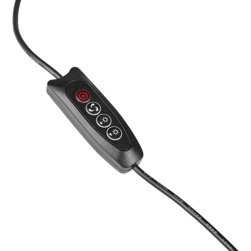 Lampa biurkowa kreślarska LED MasterLED Aleda 7W 3000-6000K z regulacją barwy i jasności czarna 1 szt.