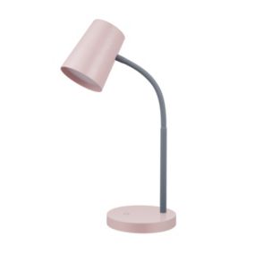 Lampa biurkowa LED 400 lm 3000 K różowa DIM