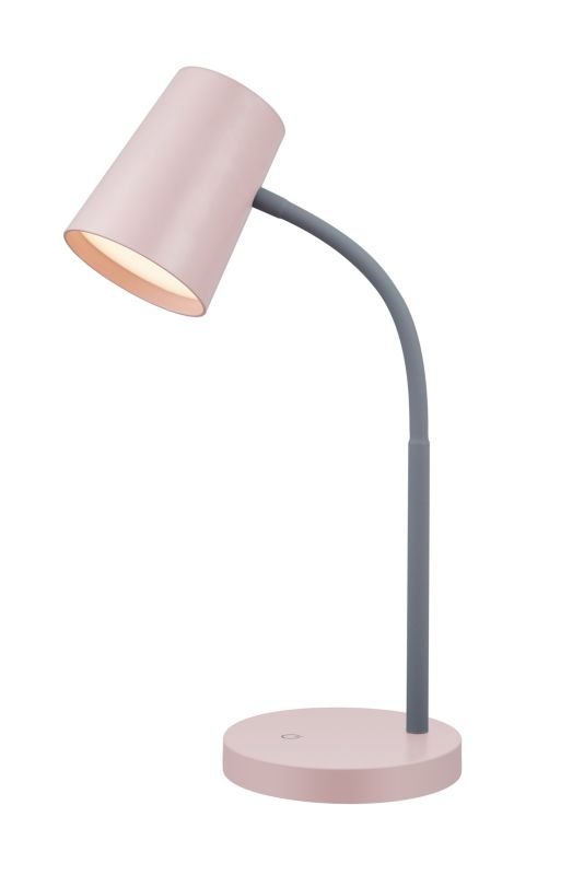 Lampa biurkowa LED 400 lm 3000 K różowa DIM