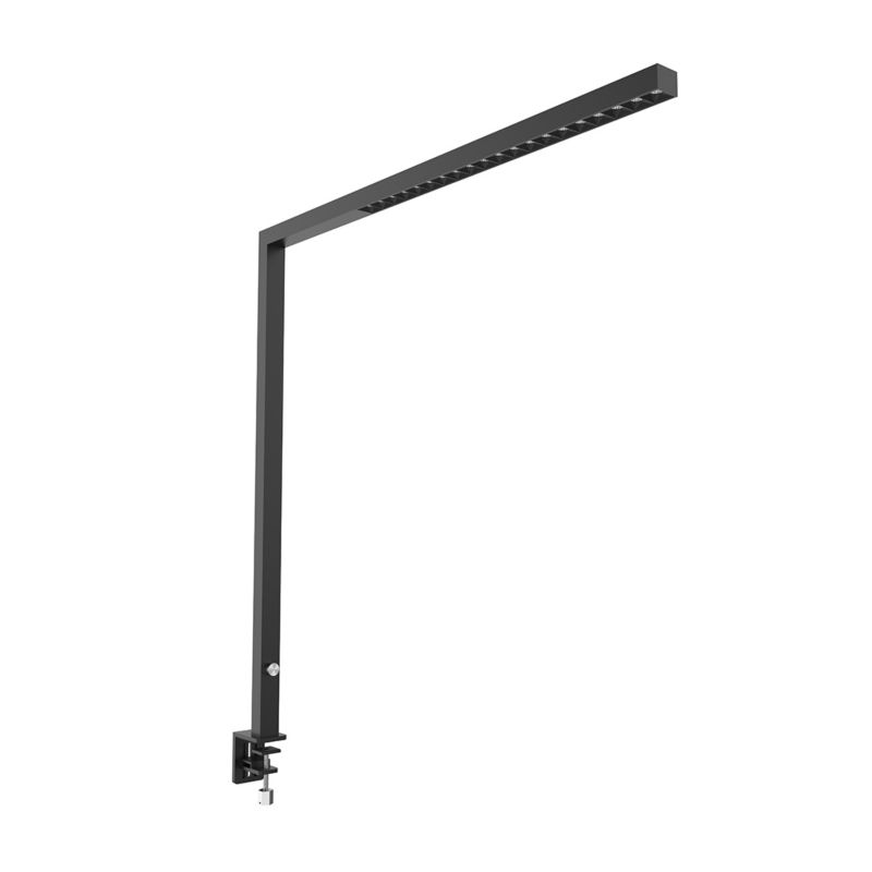 Lampa biurkowa LED boczna Spacetronik GLOW D22 Pro Czarna 1 szt.
