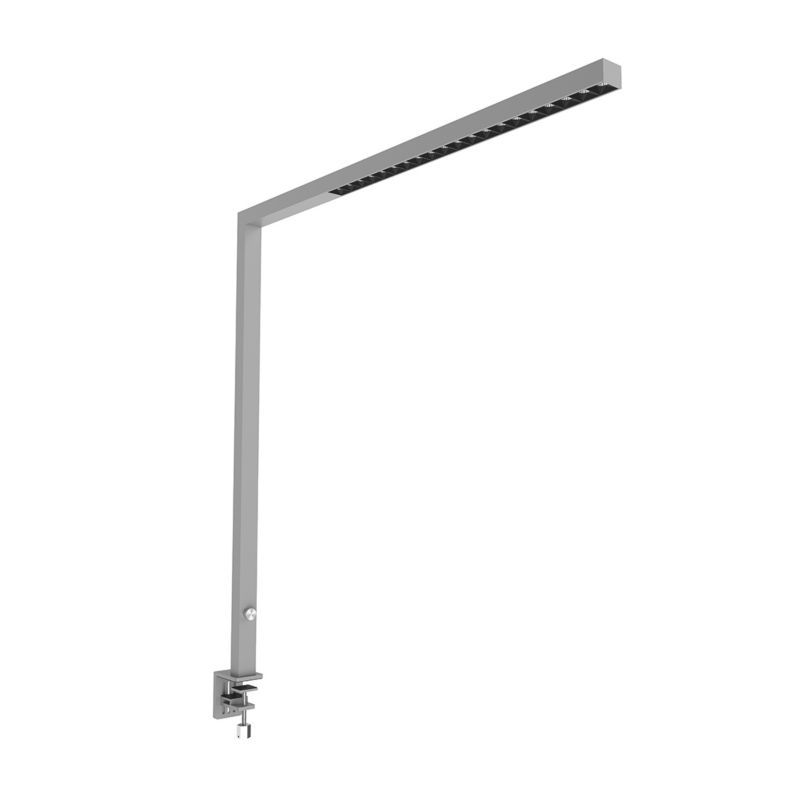 Lampa biurkowa LED boczna Spacetronik GLOW D22 Pro Srebrna 1 szt.