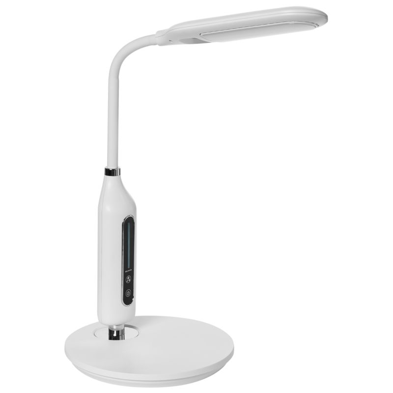 Lampa biurkowa LED Cygnus Ze ściemniaczem Metal Biały 1 szt.