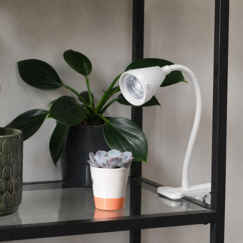 Lampa biurkowa LED Dpm z klipsem 230 lm biała