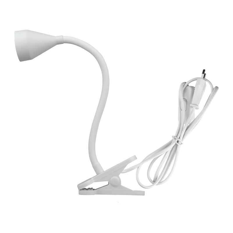 Lampa biurkowa LED Dpm z klipsem 230 lm biała