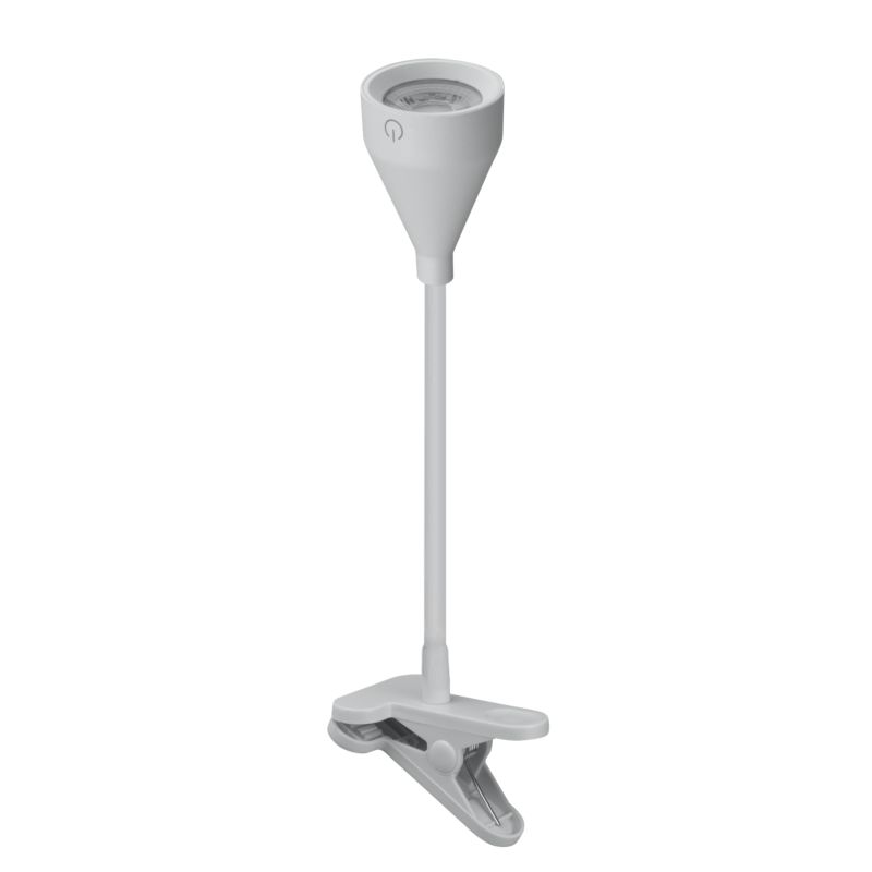 Lampa biurkowa LED Dpm z klipsem 230 lm biała