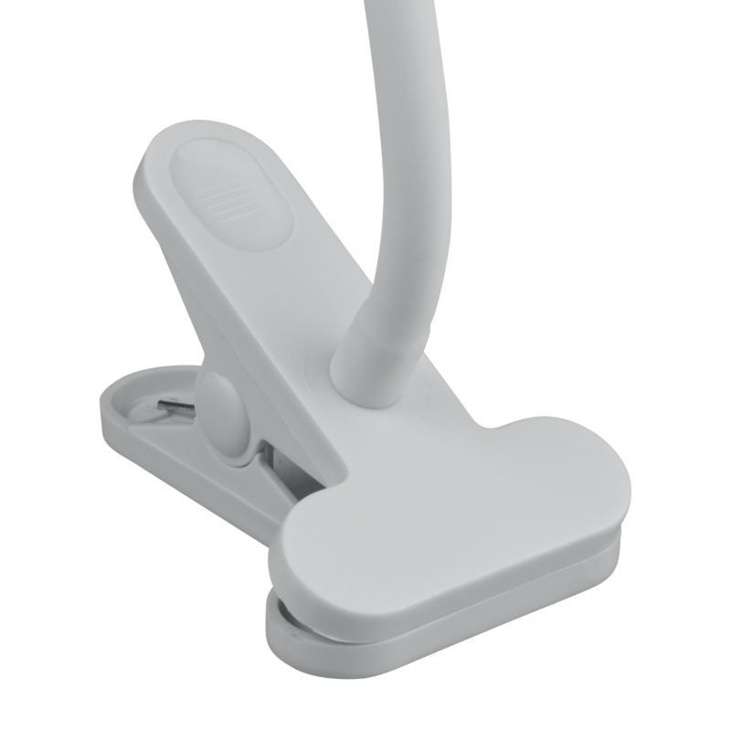 Lampa biurkowa LED Dpm z klipsem 230 lm biała