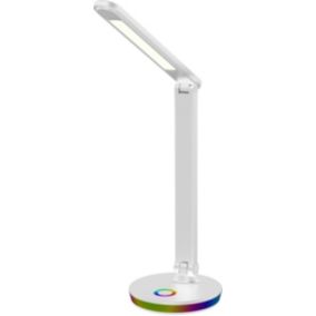 Lampa biurkowa LED Goldlux Neptun 4000 K RGB biała