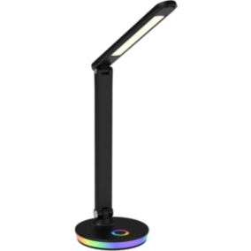 Lampa biurkowa LED Goldlux Neptun 4000 K RGB czarna