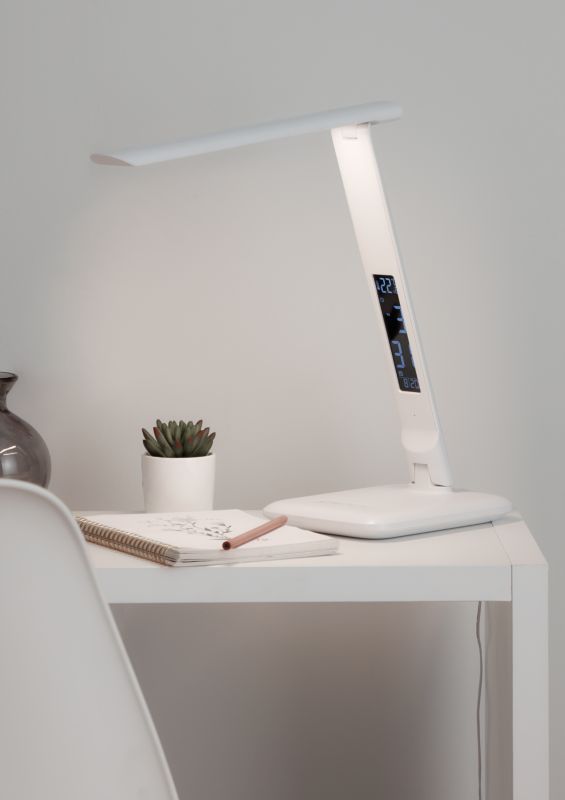 Lampa biurkowa LED GoodHome Conjola 600 biała