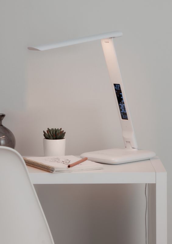 Lampa biurkowa LED GoodHome Conjola 600 biała