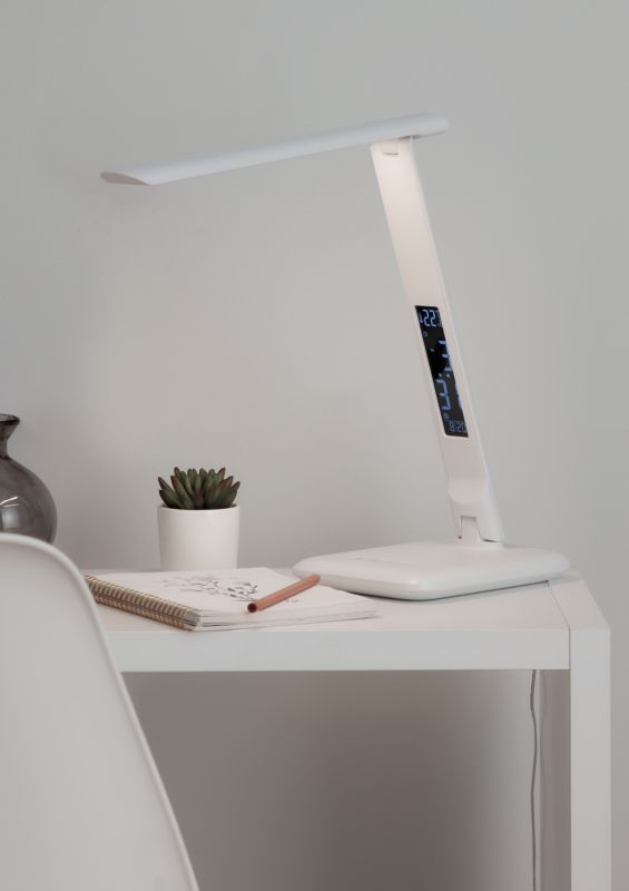 Lampa biurkowa LED GoodHome Conjola 600 biała