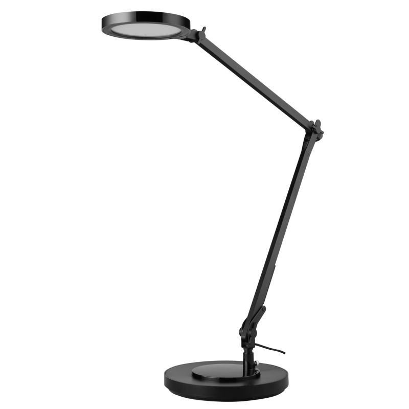 Lampa biurkowa LED GoodHome Moxette 400 lm czarna