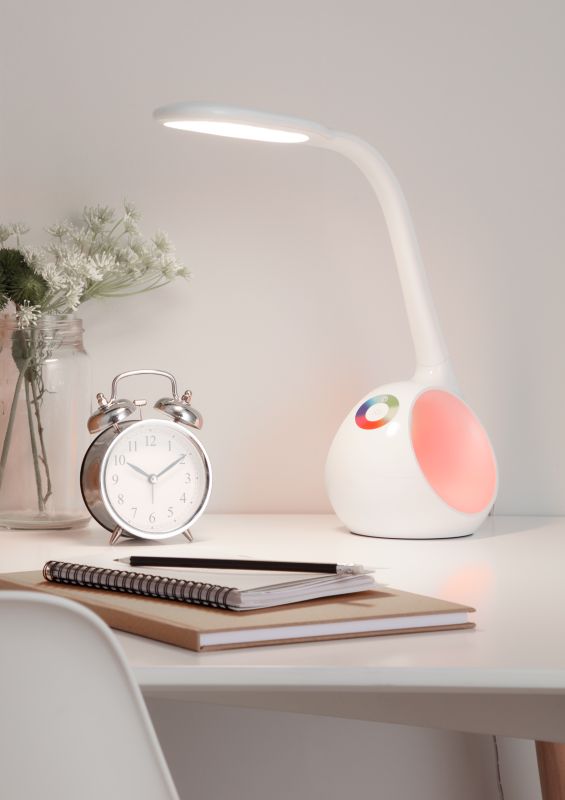 Lampa biurkowa LED GoodHome Ouhoro 500 biała DIM