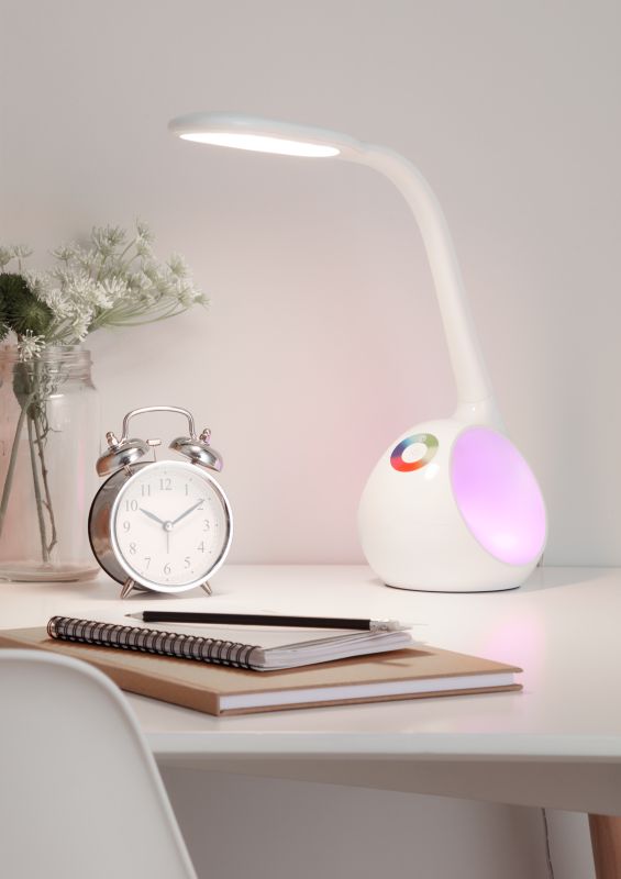 Lampa biurkowa LED GoodHome Ouhoro 500 biała DIM