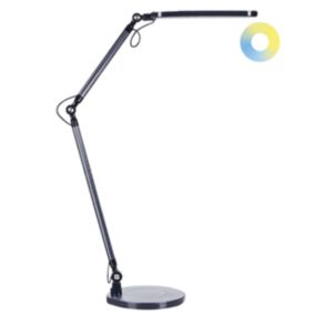 Lampa biurkowa LED Grus Ze ściemniaczem Metal Czarny 1 szt.