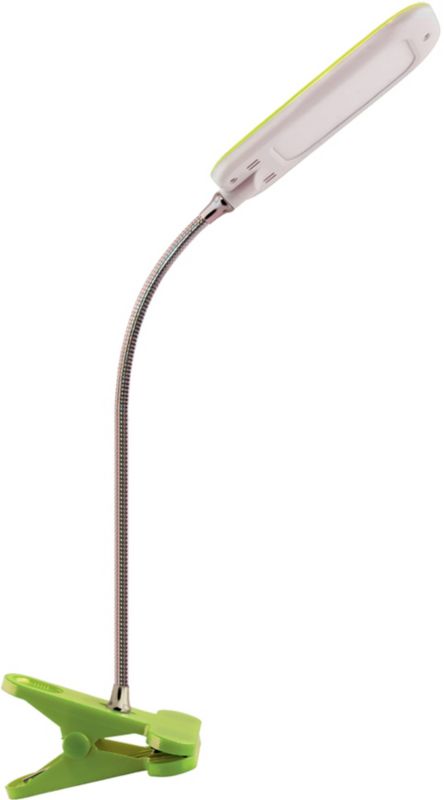 Lampa biurkowa LED Struhm Dori clip 1 x 6 W green
