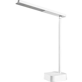 Lampa biurkowa Ledvance Panan USB biała Dim