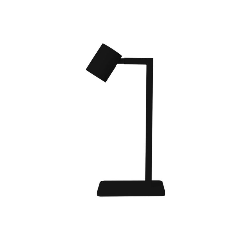 Lampa biurkowa Light Prestige Snow czarna  1 x GU10 x 50W IP20 wym: 34.8 x 14 x 17 cm metal - 1 szt.