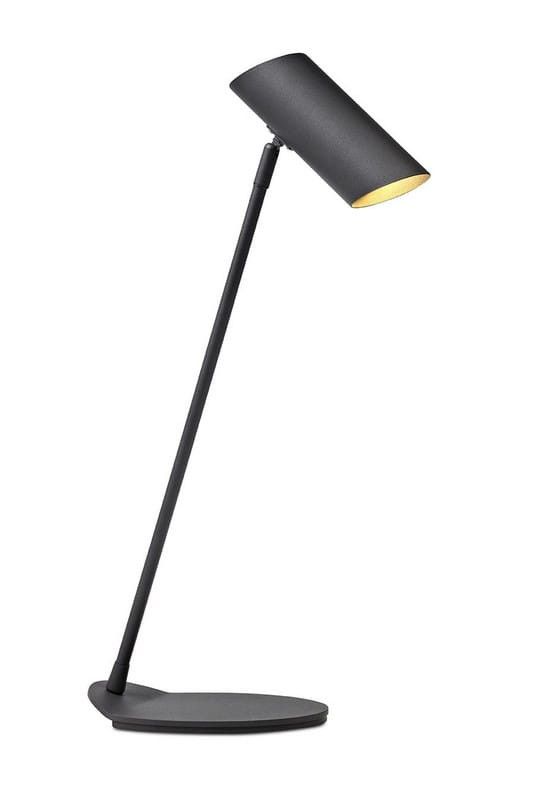 Lampa biurkowa Lucide Hester czarno-antracytowa  1 x GU10 x 7W IP20 wym: 53 x 12 x 21.5 cm metal - 1 szt.