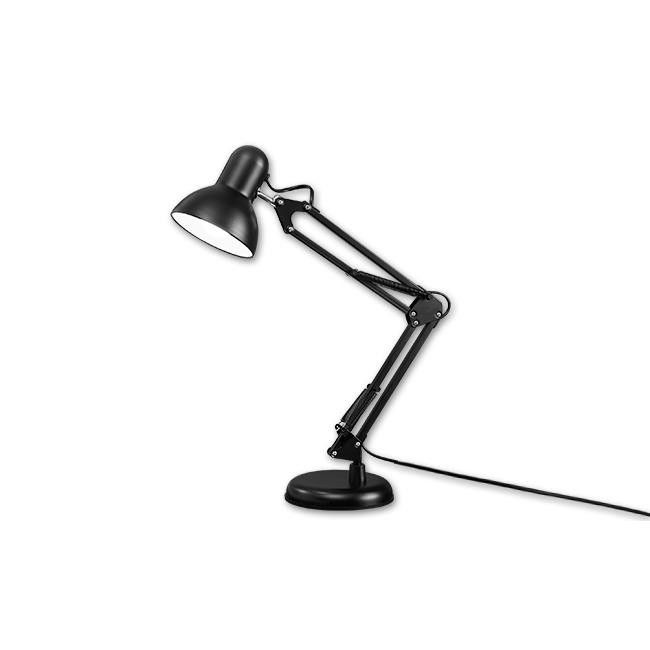 Lampa biurkowa MasterLed Lena czarna  1 x E27 x 60W IP20 wym: 43 x 15 x 15 cm aluminium - 1 szt.