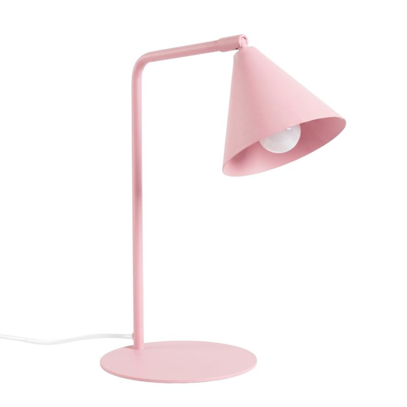 Lampa biurkowa NOX różowa Sollux Lighting 1 szt.