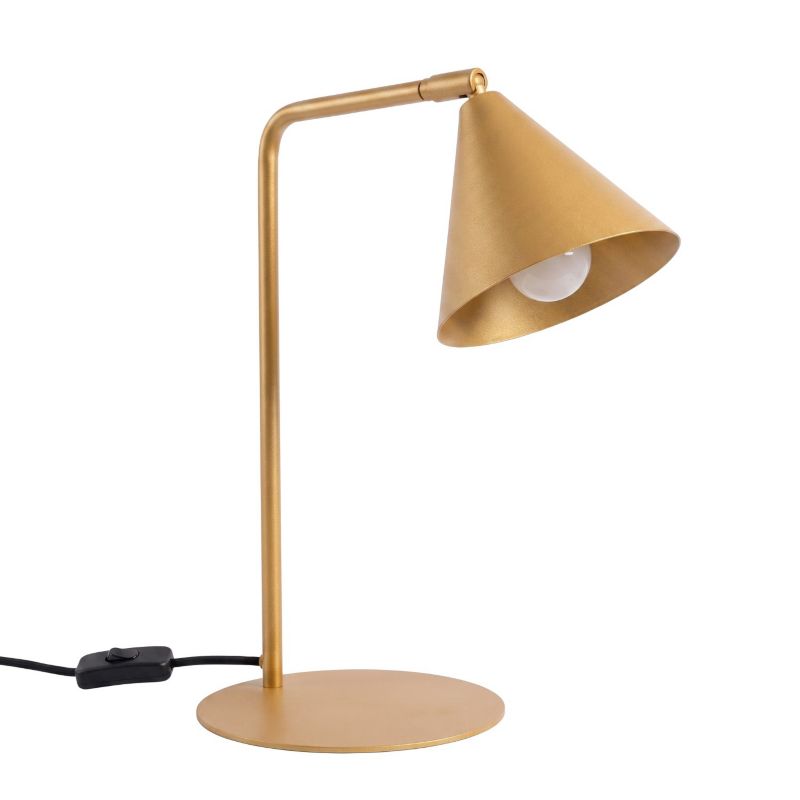 Lampa biurkowa NOX złota Sollux Lighting 1 szt.