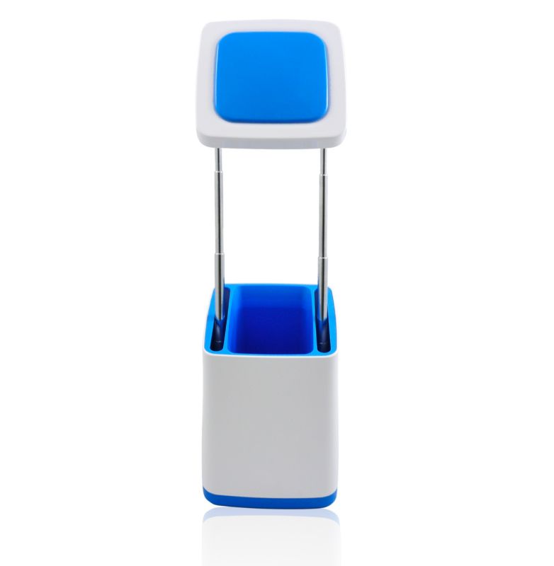 Lampa biurkowa Polux Helsinki  biało-niebieska LED 4.2W 3000K 190lm  IP20 wym: 30.5 x 9 x 9 cm tworzywo sztuczne - 1 szt.