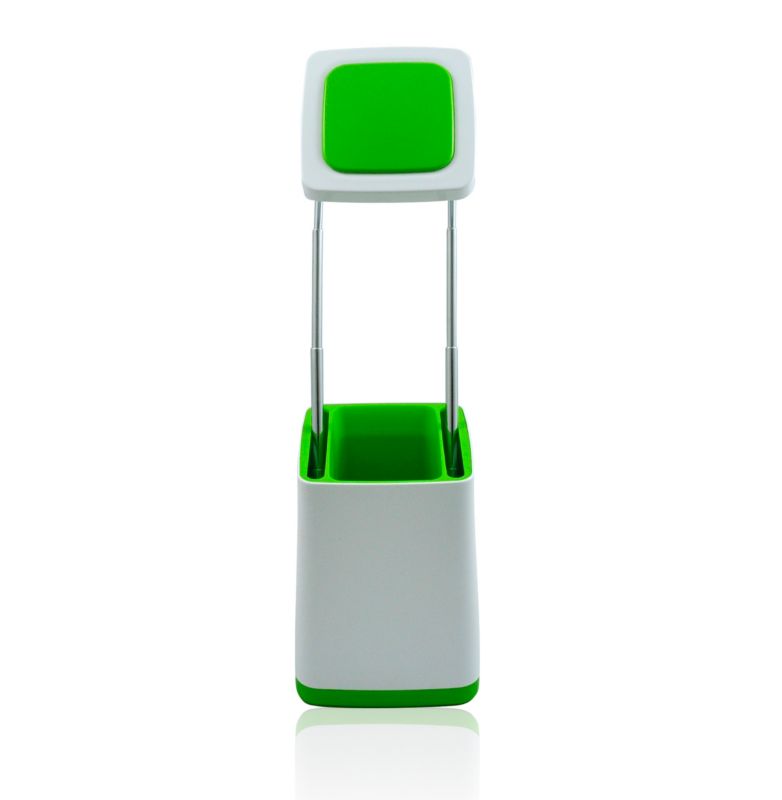 Lampa biurkowa Polux Helsinki  biało-zielona LED 4.2W 3000K 190lm  IP20 wym: 30.5 x 9 x 9 cm tworzywo sztuczne - 1 szt.