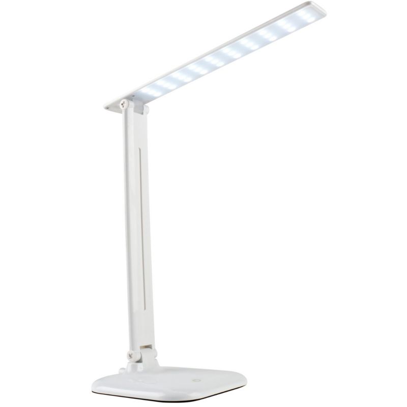 Lampa biurkowa Polux Jowi  biała LED 8W 4000K 790 lm  IP20 wym: 36 x 15 x 15 cm tworzywo sztuczne - 1 szt.