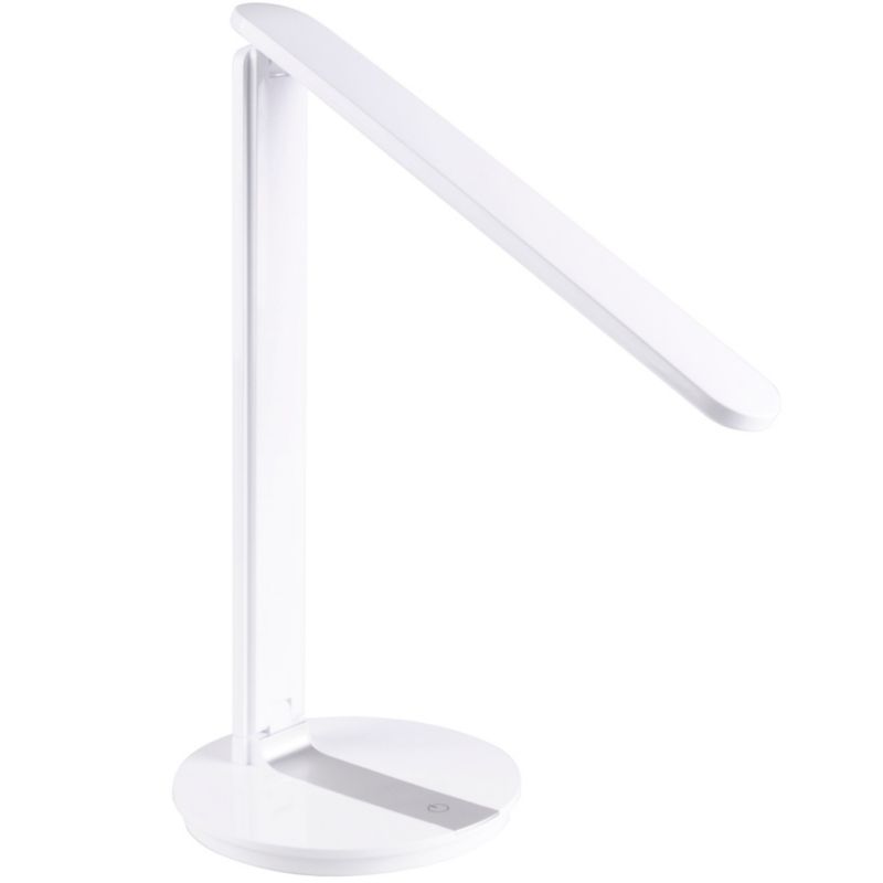 Lampa biurkowa Polux Serra  biała LED 8W 3000K-6500K 790 lm  IP20 wym: 38.5 x 16.5 x 16.5 cm tworzywo sztuczne - 1 szt.