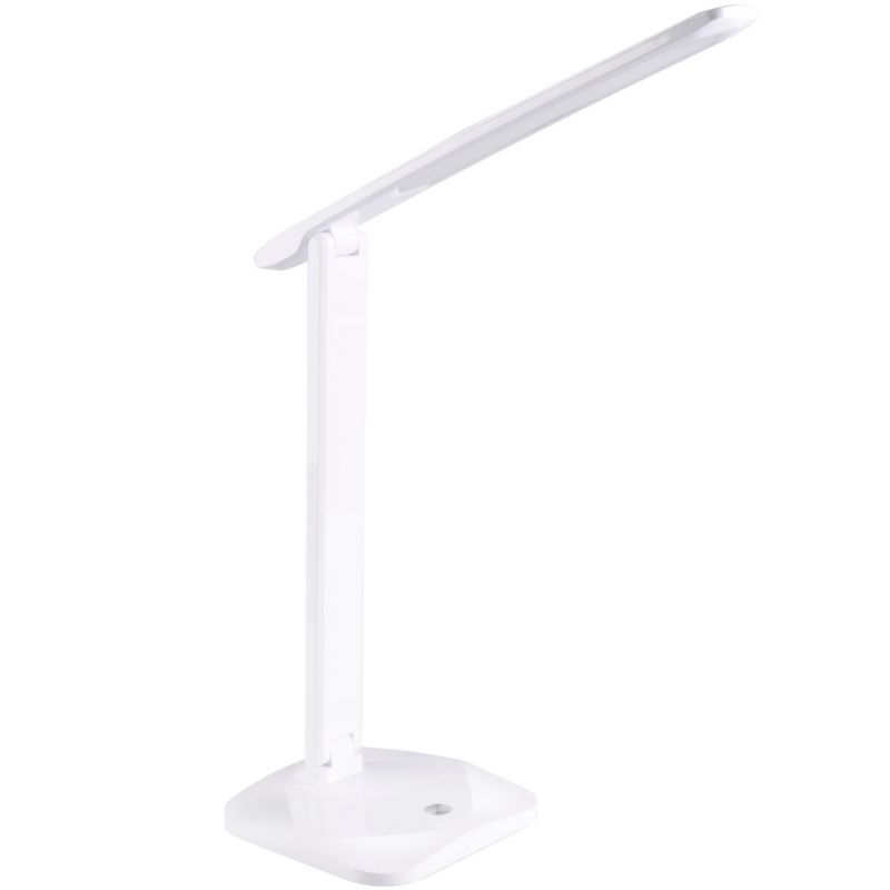 Lampa biurkowa Polux Toledo  biała LED 8W 3000K-6500K 790 lm  IP20 wym: 40 x 15 x 15 cm tworzywo sztuczne - 1 szt.