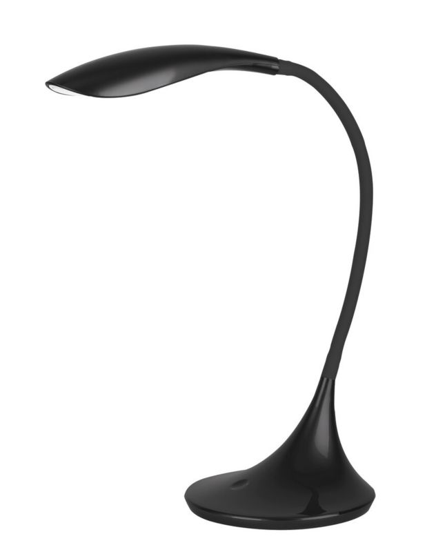 Lampa biurkowa Rabalux Dominic czarna LED 5.3W 3000K 520lm  IP20 wym: 52 x 32 x 32 cm tworzywo sztuczne - 1 szt.