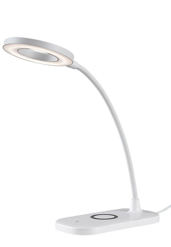 Lampa biurkowa Rabalux Hardin biała LED 5W 2700-6000K 210lm  IP20 wym: 29 x 10 x 10 cm tworzywo sztuczne - 1 szt.